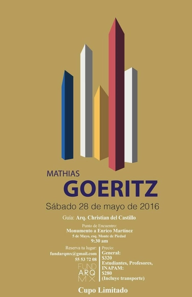 Recorrido por obras de Mathias Goeritz / Ciudad de México - Imagen Principal