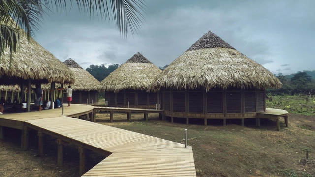 Kipará Té Etnoaldea Turística Embera / Juan Pablo Dorado + Oficina Suramericana de Arquitectura - Centro Comunitario