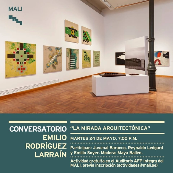 Conversatorio: "La mirada arquitectónica" a la obra de Emilio Rodríguez Larraín / MALI - Imagen Principal