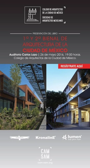 Presentación del libro de la 1a y 2a Bienal de Arquitectura de la CDMX / Ciudad de México - Imagen Principal