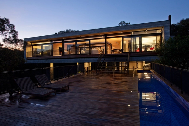 Residência LM / Marcos Bertoldi Arquitetos - Casas