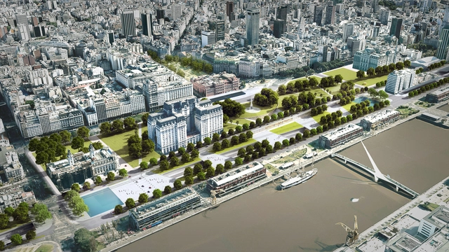 El proyecto que podría reconfigurar Puerto Madero y Retiro: Paseo del Bajo - Imagen Principal