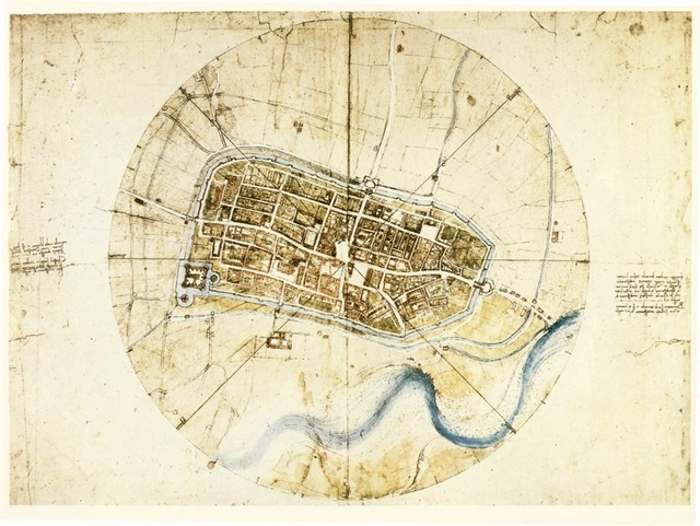 CityLab Article Details da Vinci's Technically Astounding Map of Imola - Featured Image