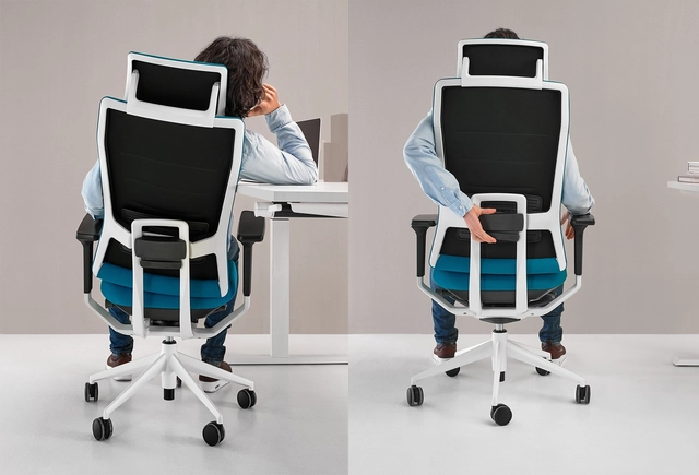 TNK Flex: silla ergonómica y ajustable al cuerpo humano y sus movimientos - Imagen Principal