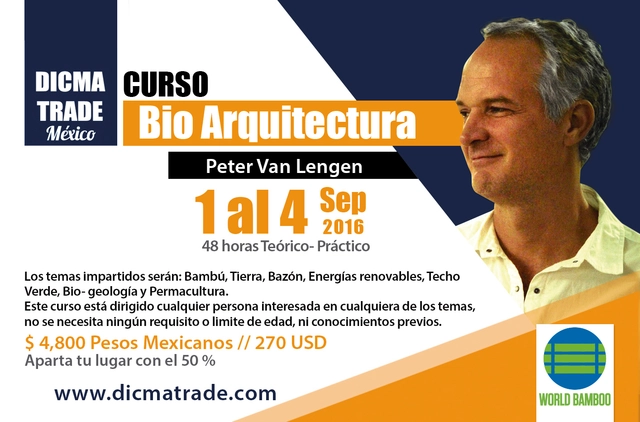 Curso de Bio Arquitectura /  Peter van Lengen - Imagen Principal
