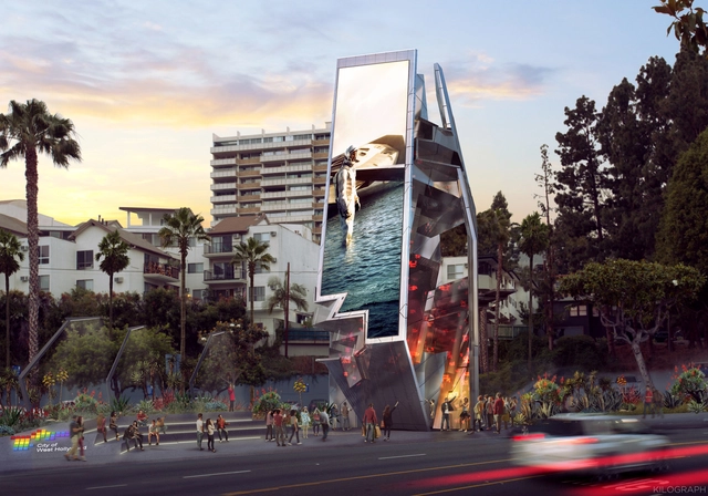 Sunset Strip Billboard Competition Finalists Include Zaha Hadid and Gensler  - Featured Image