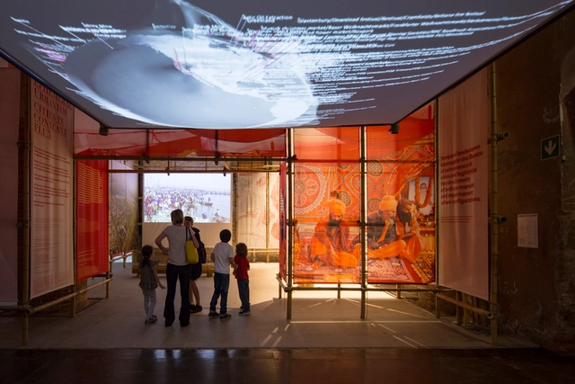 Pabellón Ephemeral Urbanism / Rahul Mehrotra y Felipe Vera en la Bienal de Venecia 2016 - Imagen Principal