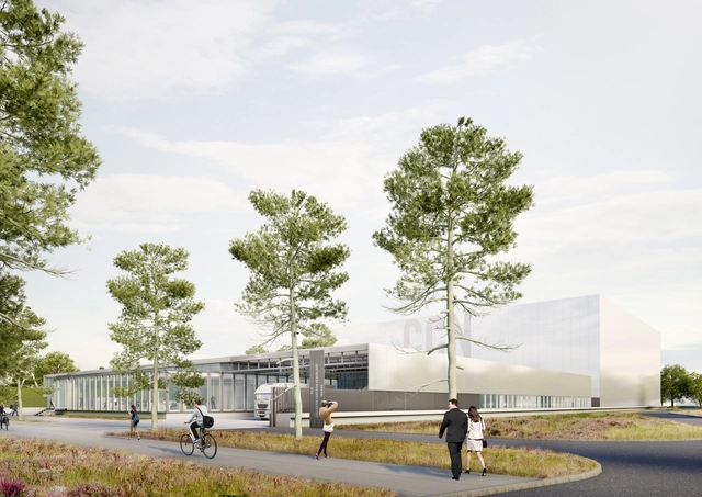 Dutch Museums to Build a Joint Collection Center - Cultural Architecture, Garden, Facade