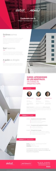 Aprendiendo de los Hospitales. Un curso de Arquitectura - Imagen Principal
