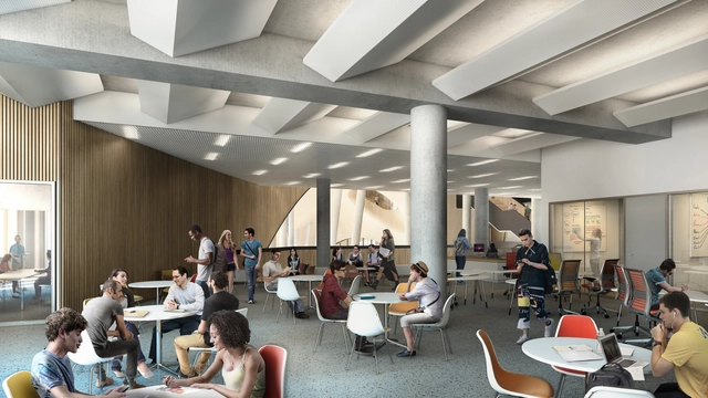 Snøhetta 设计的费城天普大学图书馆动工建设 - 主图