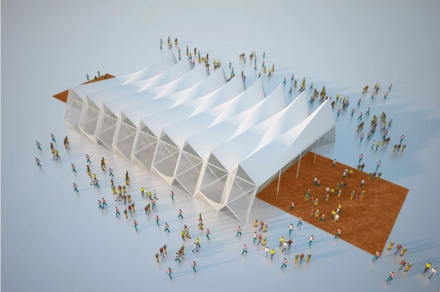 Andersen & Sigurdsson Architects’ Light Pavilion está em Exposição no Pavilhão Dinamarquês da Bienal de Veneza - Imagem de Destaque