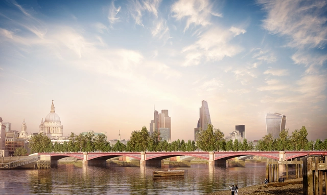 Allies and Morrison Propose Alternative to Contested Garden Bridge - Featured Image