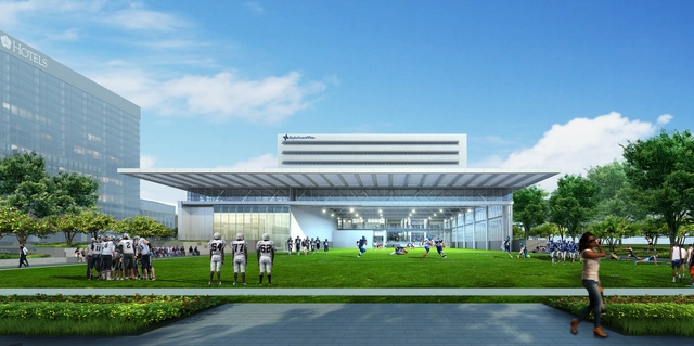 Perkins+Will projeta novo Centro de Terapia e Pesquisa em Esportes para a equipe do Dallas Cowboys - Imagem de Destaque