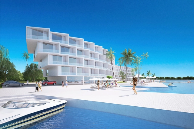 Architects of Invention's Coral Holiday Apartments Design Utilizes Biomimicry to Resemble Coral in Seychelles - Facade