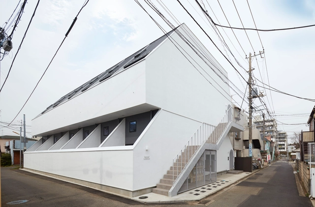 日本“文件盒”公寓 / Naf建筑设计事务所 - 公寓