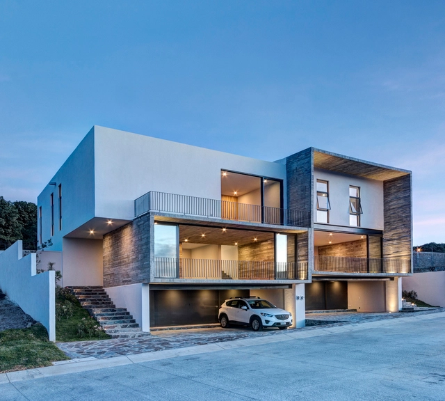 Casas Cuatas / La Desarrolladora - Casas, Fachada