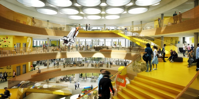 C.F. Møller diseña la nueva sede de LEGO en Dinamarca - Imagen Principal