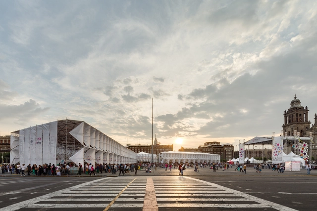 Pabellón de la Feria de las Culturas Amigas 2015 / MMX - Arquitectura Cultural