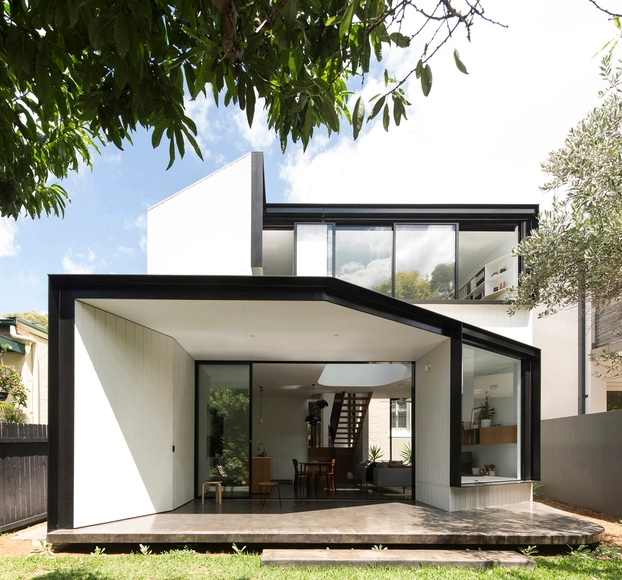 Casa Desplegada / Christopher Polly Architect - Casas