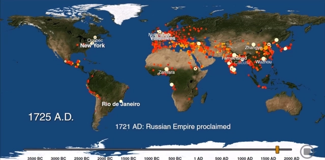 视频：一条视频看看人类6000年城市进化史 - 主图