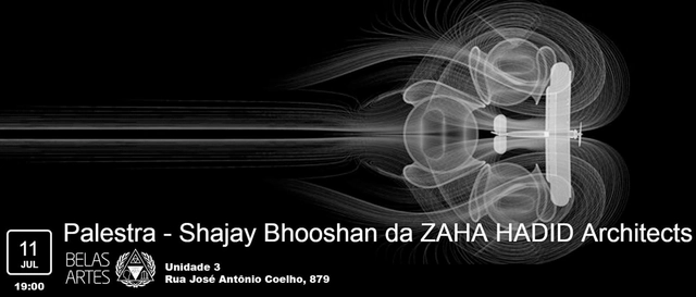 Belas Artes promove palestra com Shajay Bhooshan, do escritório Zaha Hadid Architects - Imagem de Destaque