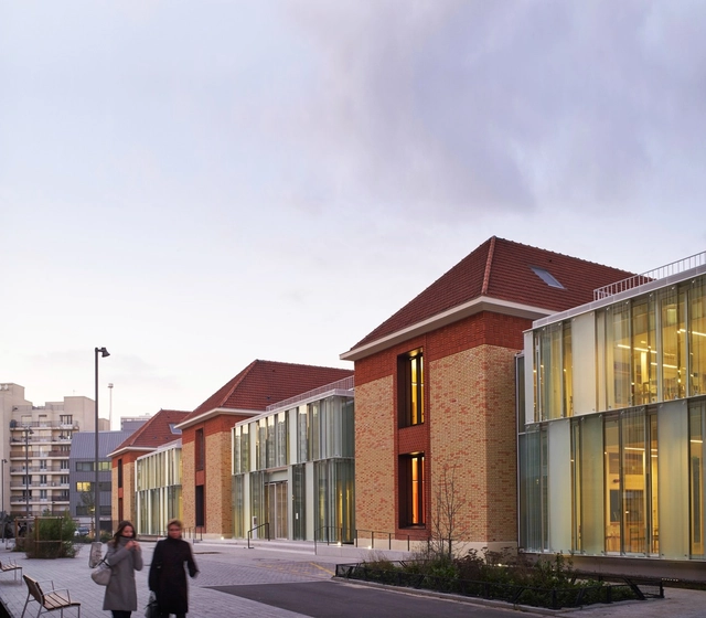 Complejo hospitalario Broussais  / a+ samueldelmas - Ampliación