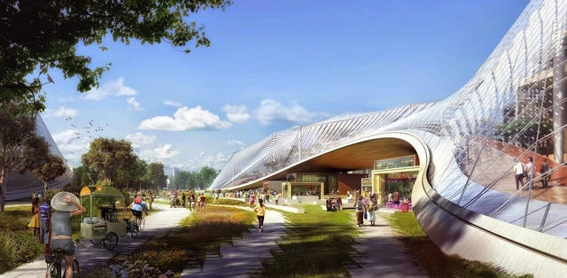 BIG建筑事务所 和 Heatherwick 设计工作室 设计的未来谷歌总部项目重新启动 - 主图