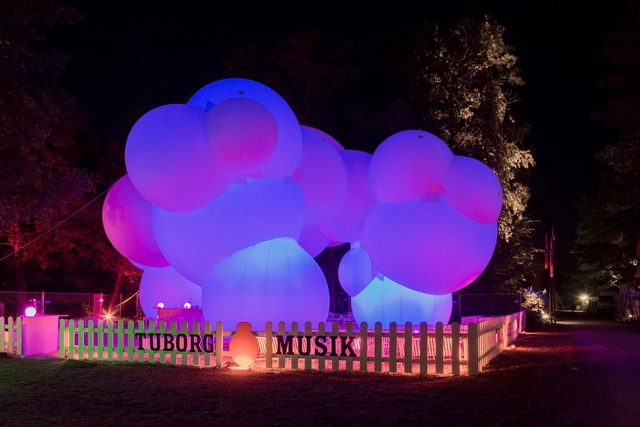 Pabellón inflable de BIG visitará tres festivales en Dinamarca - Imagen Principal
