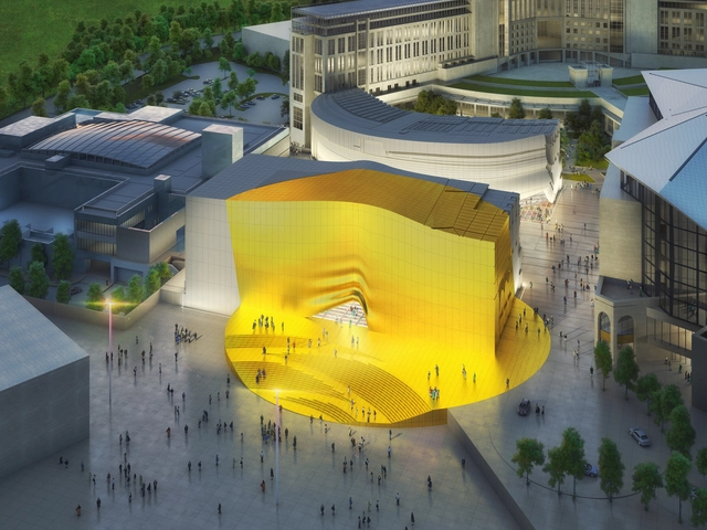 La gran mancha amarilla que MVRDV pretende estampar en Seúl - Imagen Principal