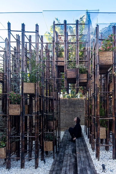 Green Ladder / Vo Trong Nghia Architects - Pavilhão 