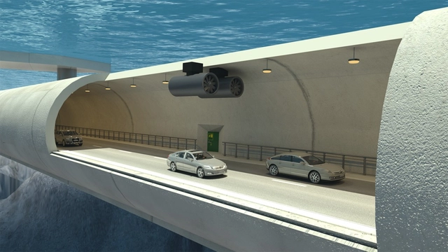Noruega estuda a possibilidade de construir túneis flutuantes para cruzar os fiordes - Imagem de Destaque