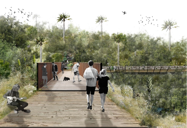 Regeneración del paisaje de las quebradas de Valparaíso, uno de los 10 proyectos ganadores del CNPT 2016 - Paisaje Y Arquitectura, Jardín
