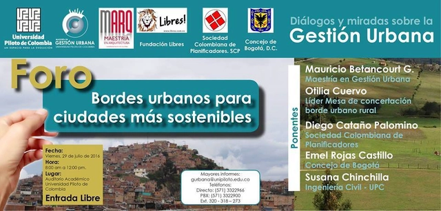 Foro: Bordes urbanos para ciudades más sostenibles - Imagen Principal