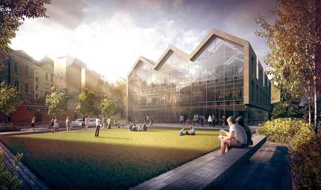 Ryder Architects Unveils New Headquarters for Online Bingo and Gaming Giant Tombola   - Facade, Arch