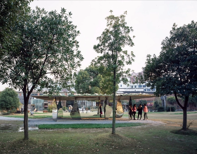 Pabellón Blossom / Atelier Deshaus - Pabellón
