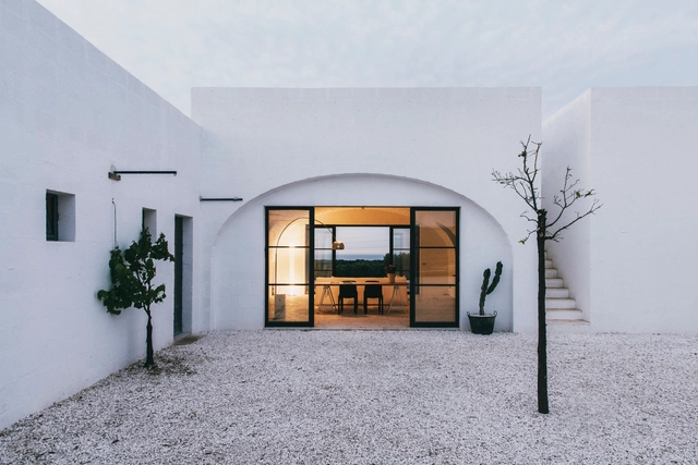 具有传统农场气息的Masseria Moroseta / Andrew Trotter - 度假小屋