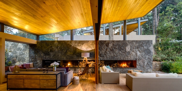 Cinco Casas / Fernando Weber - Casas, Cocina, Fijación Vigas, Mesas, Sillas, Encimera