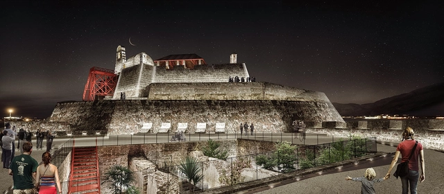 Colectivo720 + De Arquitectura y Paisaje diseñarán iluminación del castillo San Felipe de Barajas en Cartagena - Imagen Principal