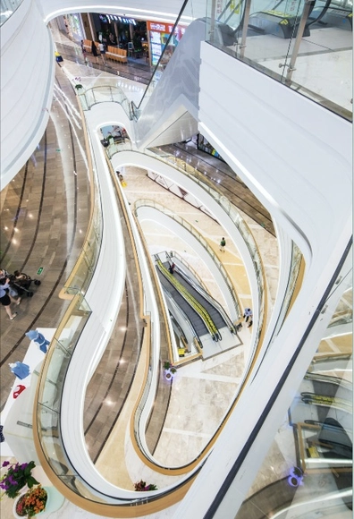 京基滨河时代广场 / 筑博设计 - 购物中心