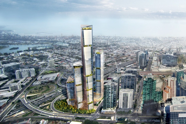 Benoy Releases Proposal for "Family of Towers" in Melbourne, Australia  - Featured Image
