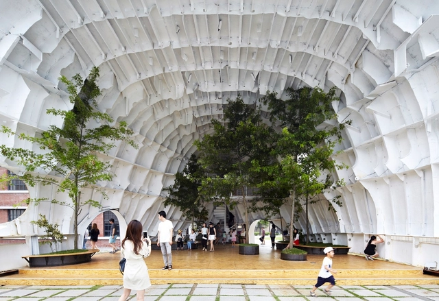 YAP Seúl – Temp’L  / shinslab architecture  - Instalación