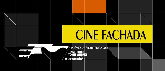  Cine Fachada  no Instituto Tomie Ohtake - Imagem de Destaque