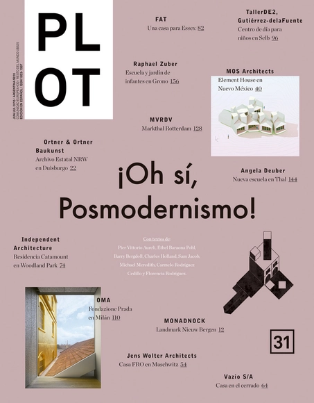 Revista Plot #31 ¡OH SÍ, POSMODERNISMO!  - Imagen Principal
