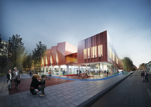 Pollard Thomas Edwards Architects' Sawtooth Design Wins Finsbury Leisure Centre Competition - Featured Image