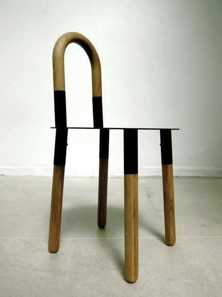 Banco Bois + Silla Twist / Cristian Mohaded Studio - Imagen Principal