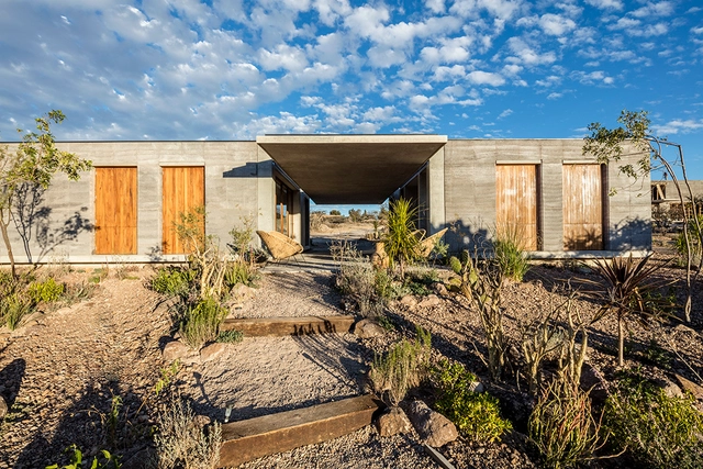 Casa Candelaria / Cherem Arquitectos - Casas, Jardín, Fachada
