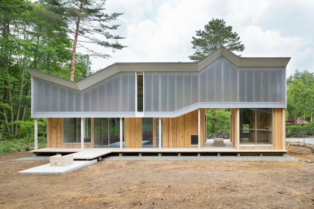 Casa Shed Roof  / Hiroki Tominaga-Atelier - Casas