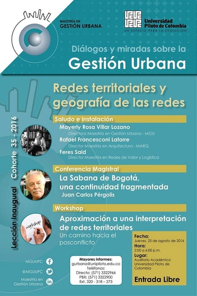 Diálogos y miradas sobre la Gestión Urbana - Imagen Principal