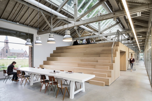 Houtloods / Bedaux de Brouwer Architects - Renovación