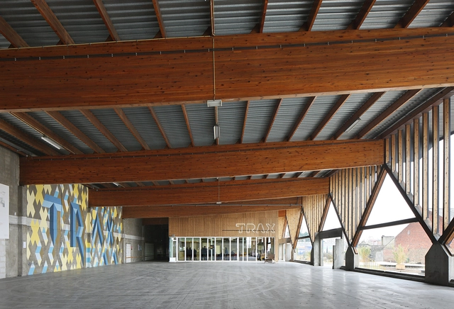 TRAX Roeselare / NERO Architecten - Centro Cultural